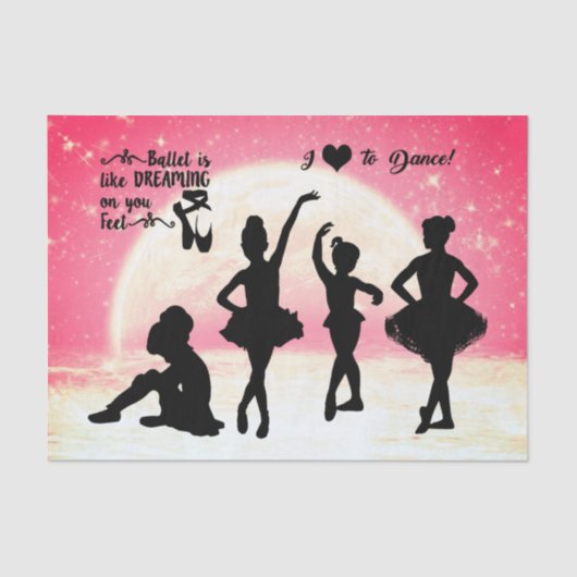 バレエティッシュペーパー 薄葉紙 (正面)