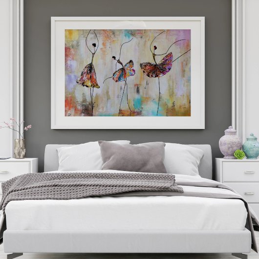 バレエトリオ フォトプリント           