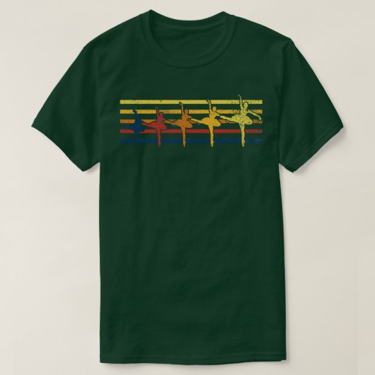 バレエバレエバレエダンサー1 Tシャツ (デザイン正面)