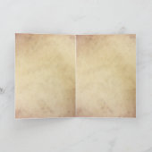 バレエバレリーナヴィンテージカード カード (内部)