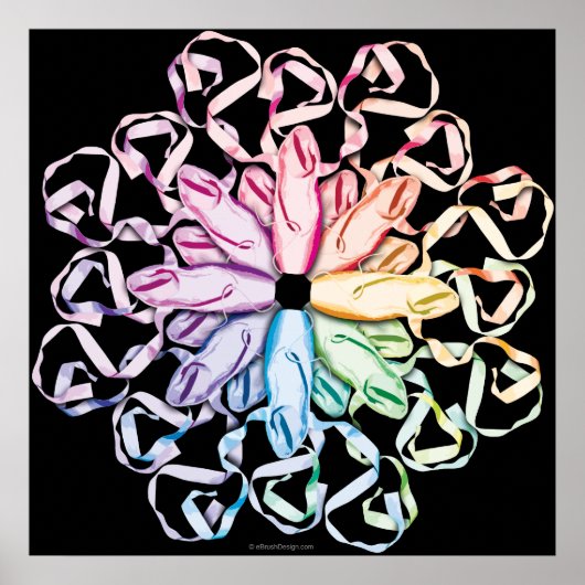 バレエパターン（スペクトル） ポスター (正面)