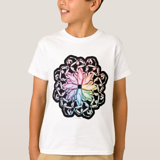 バレエパターン(分光) Tシャツ (正面)