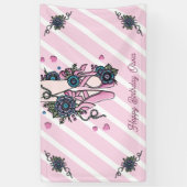 バレエパーソナライズされたシューズ 横断幕 (縦)