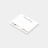 バレエパーソナライズされたタップジャズダンス先生ギフト ポストイット (アングル)