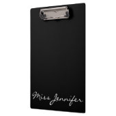 バレエパーソナライズされたダンス先生バレリナツツ クリップボード (左)