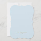 バレエパーティーの招待状 | バレリーナの誕生日パーティー 招待状 (裏面)