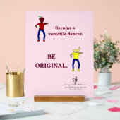 バレエピンクに変身する アクリルサイン (ウェディング)