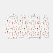 バレエピンクバレリーナス踊りパターン フェイバーボックス (折り畳みなし)