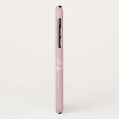 バレエピンクフラワーiPhone Xケース Case-Mate iPhoneケース (裏面/左)