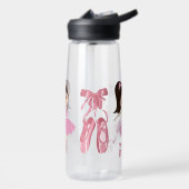 バレエプリンセス ウォーターボトル (左面)