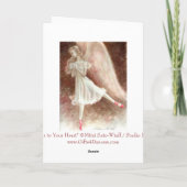 バレエホリデーグリーティングカード シーズンカード (裏面)