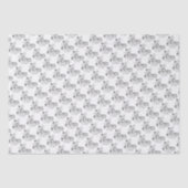 バレエポインテシューズ手描き白黒 薄葉紙 (正面)