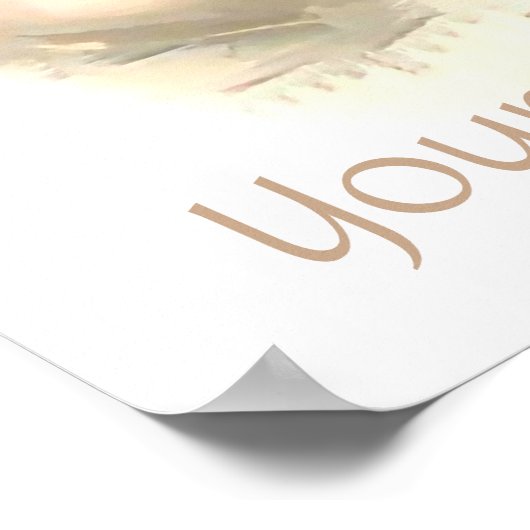 バレエポインテシューズ色彩の鮮やかパーソナライズされた ポスター (角)