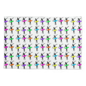 バレエポインテダンサーリサイタルダンスネオンバレリーナ 枕カバー (裏面)