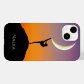 バレエムーンダンスパーソナライズされた名 Case-Mate iPhoneケース (裏面 (横))