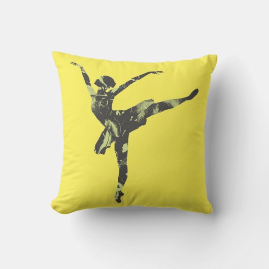 バレエモダンスダンモダンダンス クッション (正面)
