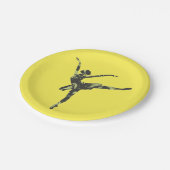 バレエモダンスダンモダンダンス ペーパープレート (アングル)