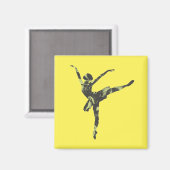 バレエモダンスダンモダンダンス マグネット (正面/裏面)