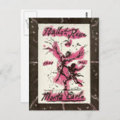 バレエラッセデモンテカルロ1944年～45年 ポストカード (正面/裏面)