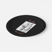 バレエリサイタル紙プレート ペーパープレート (アングル)