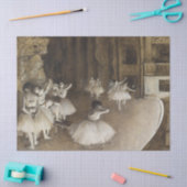 バレエリハーサルオンステージbyエドガー・デガス 薄葉紙 (クラフト)