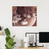 バレエリハーサルステージ ポスター (ホームオフィス)