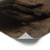 バレエリハーサル – Edgar Degas - 1873 ポスター (角)