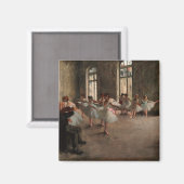 バレエリハーサル – Edgar Degas - 1873 マグネット (正面/裏面)