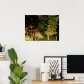 バレエリハーサル – Edgar Degas - 1875 ポスター (ホームオフィス)