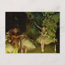 バレエリハーサル – Edgar Degas - 1875 ポストカード