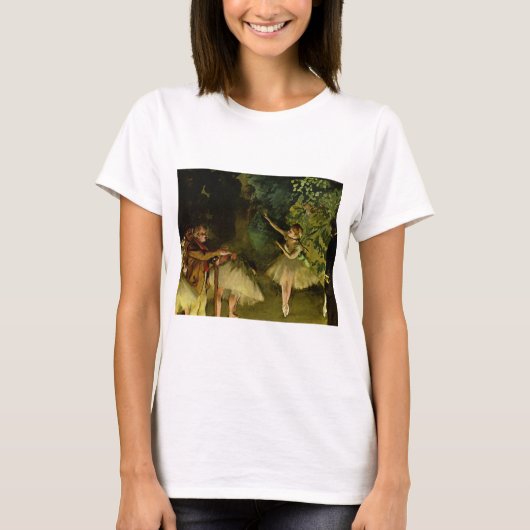 バレエリハーサル – Edgar Degas - 1875 Tシャツ (正面)
