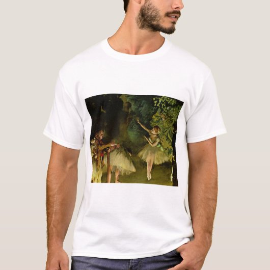 バレエリハーサル – Edgar Degas - 1875 Tシャツ (正面)