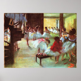 バレエリハーサル – Edgar Degas - 1880 ポスター