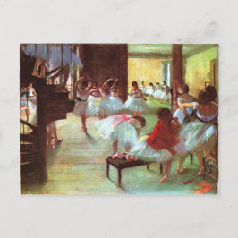 バレエリハーサル – Edgar Degas - 1880 ポストカード