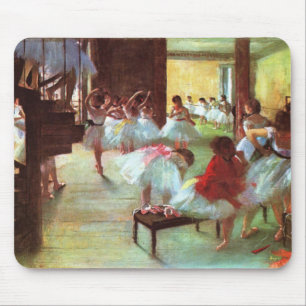バレエリハーサル – Edgar Degas - 1880 マウスパッド