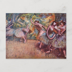 バレエリハーサル – Edgar Degas - 1904 ポストカード