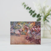 バレエリハーサル – Edgar Degas - 1904 ポストカード (スタンド正面)