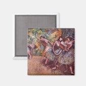 バレエリハーサル – Edgar Degas - 1904 マグネット (正面/裏面)