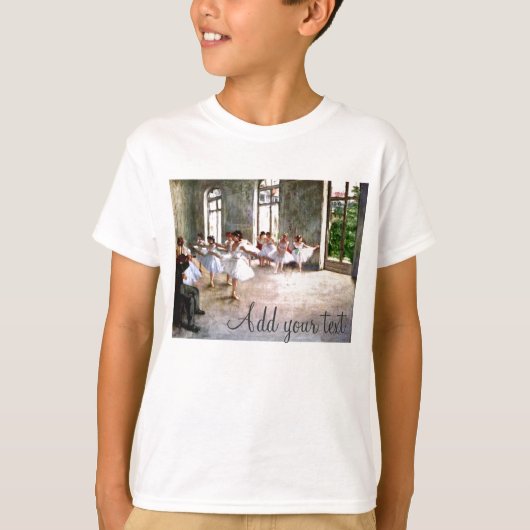 バレエリハーサル Tシャツ (正面)