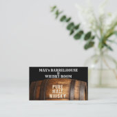 バレエレガントルハウスとウィスキールーム 名刺 (スタンド正面)