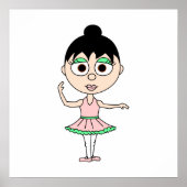 バレエ三位ポスター – Ballerinas Series ポスター (正面)