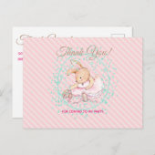 バレエ動物アクアバレエ動物アクアありがとう ポストカード (正面/裏面)