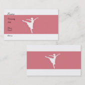 バレエ名刺 名刺 (正面/裏面)