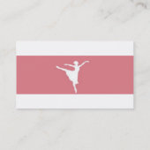 バレエ名刺 名刺 (裏面)