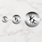 バレエ団のダンス コンフェッティ (裏面)