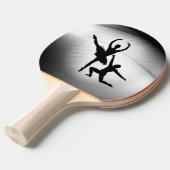 バレエ団のダンス 卓球ラケット (正面アングル)