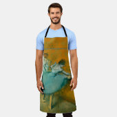 バレエ団のデガスバー エプロン (着用した状態)