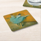 バレエ団のデガスバー スクエアペーパーコースター (アングル)