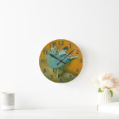 バレエ団のデガスバー ラウンド壁時計 (ホーム)