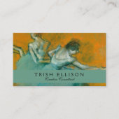 バレエ団のデガスバー 名刺 (正面)